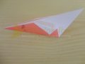 cara membuat origami angsa tahap 4