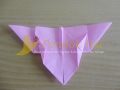 membuat origami kupu-kupu tahap 9
