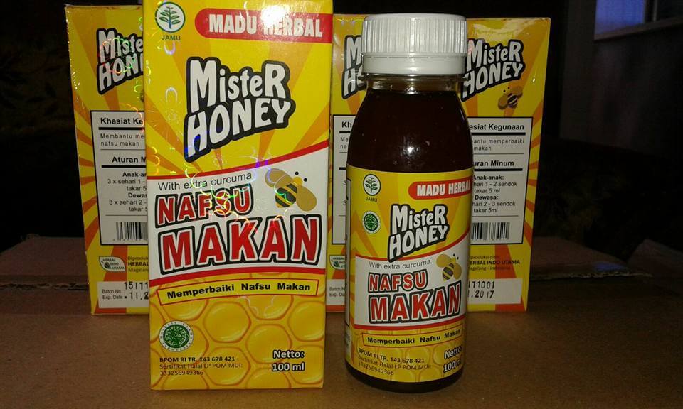 Mister Honey Nafsu Makan