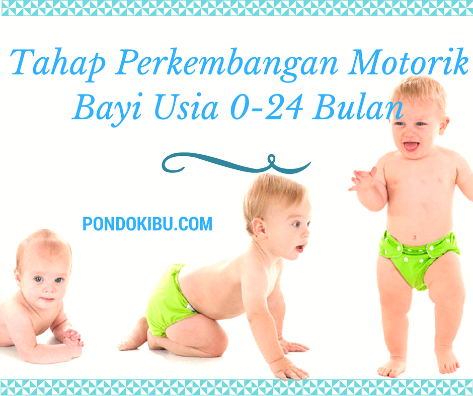 Tahap Perkembangan Motorik Bayi Usia 0-24 Bulan